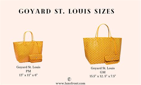 most expensive goyard bag|goyard tote bag size.